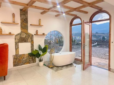 Chambre King avec vue sur la montagne — Vườn Mây Homestay Sapa